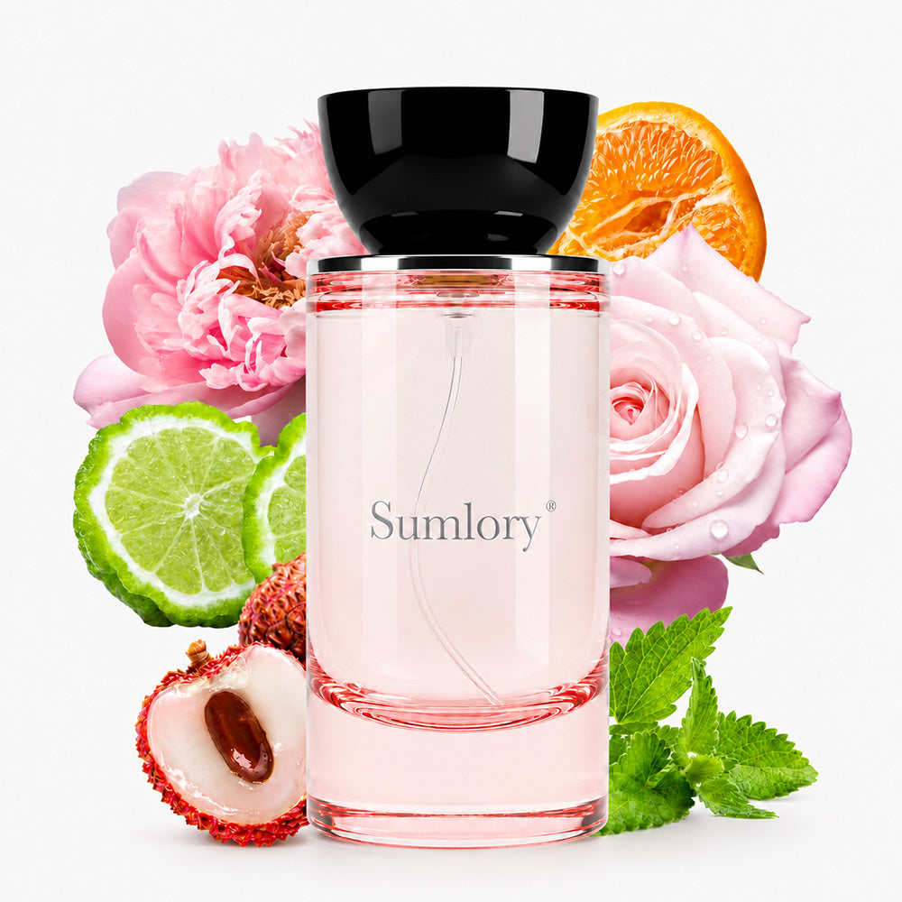 Sumlory™ Lychee Rose & Peony Extrait de Parfum