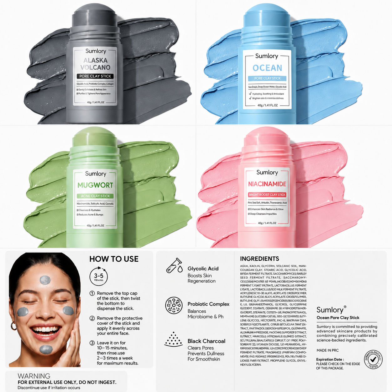 🎉 Special Deal|Alaska Volcano Pore Clay Stick