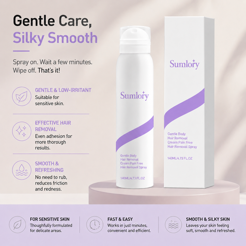 🔥Buy 2 get 1 free | Spray Hair Removal Mousse for Sensitive Skin