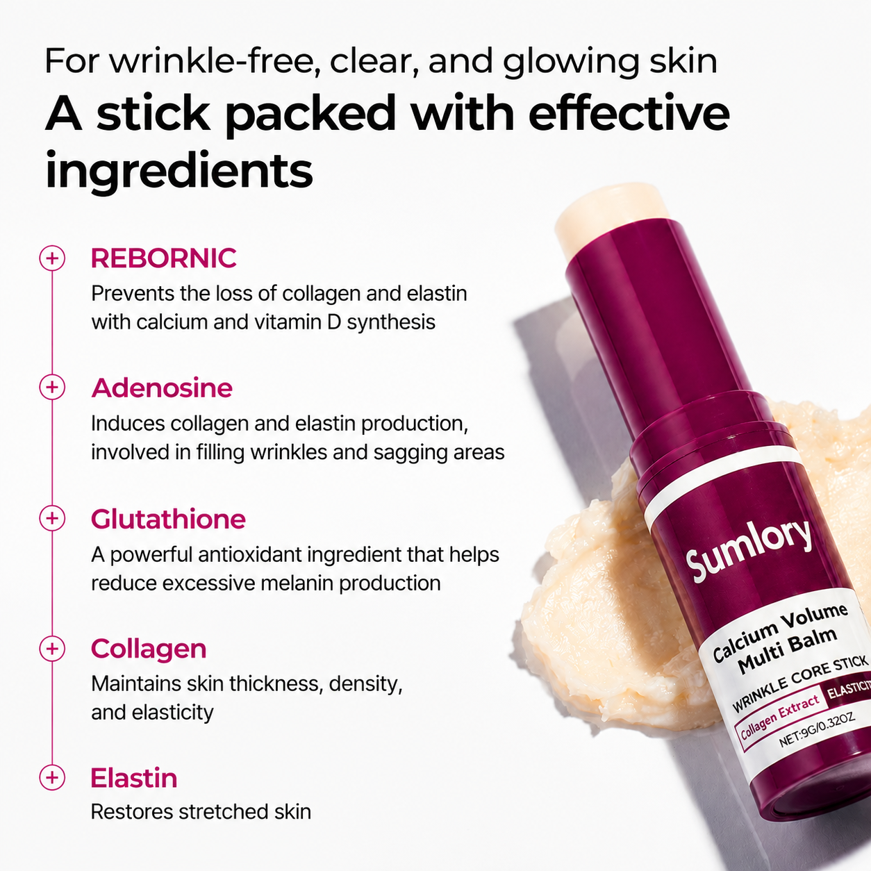 🔥LAST DAY 50% OFF! Anti-aging Calcium Volume Multi Balm✨