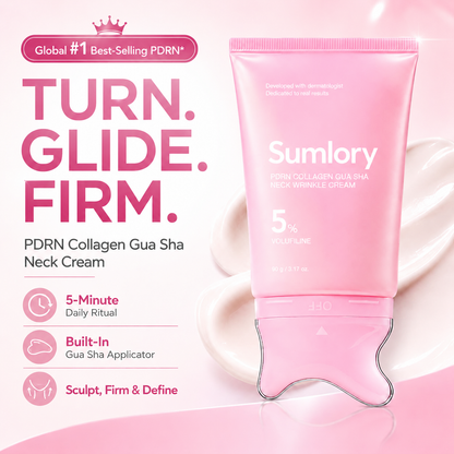 [NEW] Sumlory PDRN Collagen Gua Sha Anti-Wrinkle Neck Cream