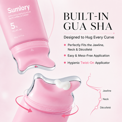 [NEW] Sumlory PDRN Collagen Gua Sha Anti-Wrinkle Neck Cream