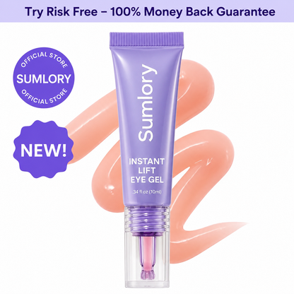 ✨ Sumlory Instant Lift Eye Gel – Smooth Wrinkles & Reduce the Look of Under-Eye Bags 👁️💜
