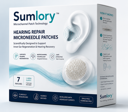 SUMLORY™ HEARING SUPPORT MICRONEEDLE PATCHES