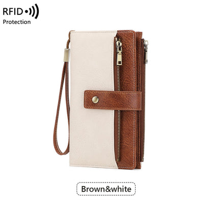 Women's RFID Blocking Leather Wallet