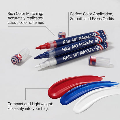 12-color fan-themed nail art brushes